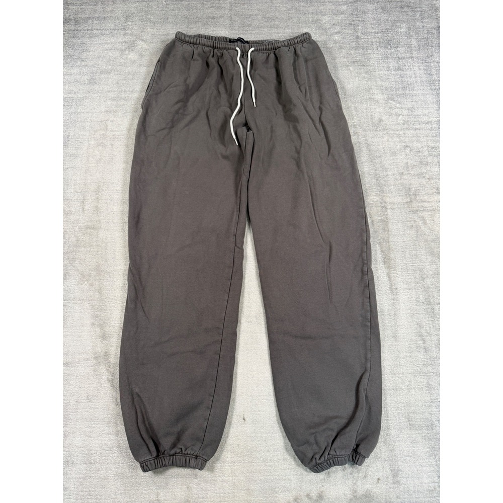 Brandy Melville Pants Women One Size Gray Joggers Rosa Sweatpants Loungewear